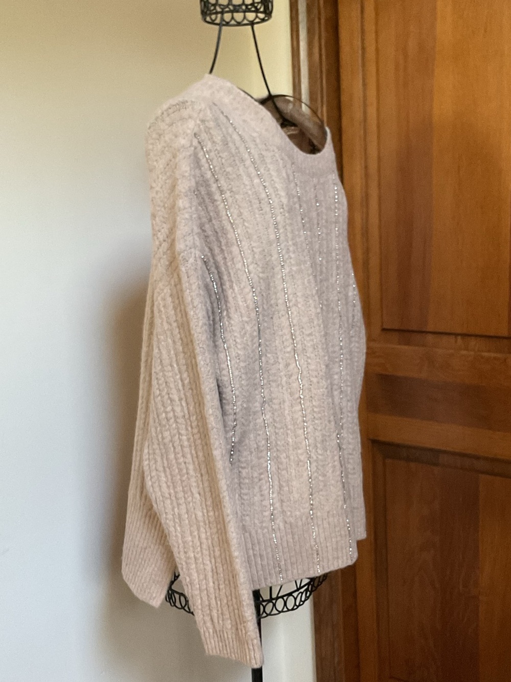 Nine West chain sweater, Large - Picture 3 of 6
